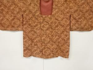 アンティーク　有栖川模様上代紬道行コート